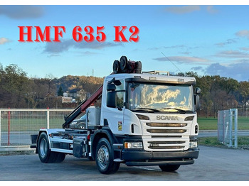 Вантажівка з маніпулятором SCANIA P 250