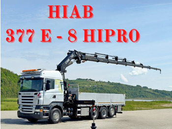 Вантажівка з маніпулятором SCANIA R 480