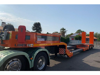 Новий Низькорамна платформа напівпричіп LIDER 2025 YEAR NEW LOWBED TRAILER FOR SALE (MANUFACTURER COMPANY): фото 3