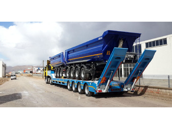 Новий Низькорамна платформа напівпричіп Для транспортування важкої техніки LIDER 2025 model new directly from manufacturer company available stock: фото 3