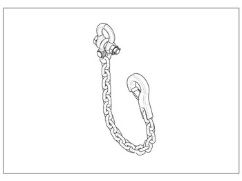 Вантажно-розвантажувальна техніка Novatech Gooseneck Safety Chains: фото 4