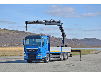 Бортова вантажівка/ Платформа, Вантажівка з маніпулятором MAN TGS 26.480: фото 2 Бортова вантажівка/ Платформа, Вантажівка з маніпулятором MAN TGS 26.480: фото 2