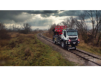 Автовишка Iveco TRAKER 4x4 RAIL ROAD PALFINGER SCHIENEN TWO WAY: фото 4