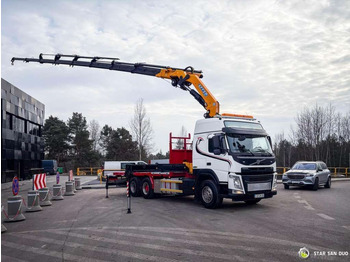 Вантажівка з маніпулятором Volvo  FM 450 6x2 EFFER 395/8S Euro 6  Crane Winch: фото 3