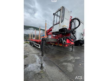 Причіп лісовоз