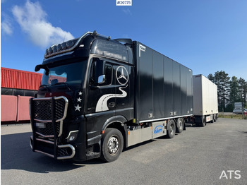 Вантажівка з закритим кузовом MERCEDES-BENZ Actros