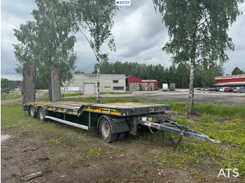 Низькорамна платформа причіп
