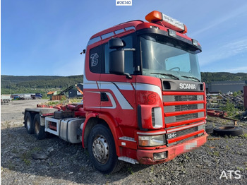 Гаковий мультиліфт вантажівка SCANIA R124