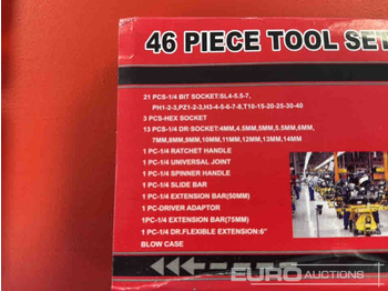 Обладнання для гаражів/ Майстерень Unused 46pc Wrench Set: фото 3