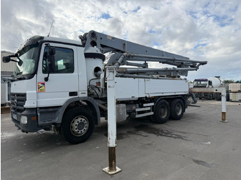 Автобетононасос Pompe à béton Schwing 34m avec cabine Mercedes Benz Actros CT-062-WL Année 2008: фото 4