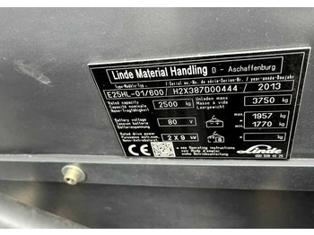Електронавантажувач Linde E25HL-01/600: фото 4 Електронавантажувач Linde E25HL-01/600: фото 4