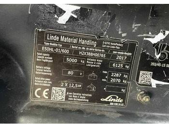 Електронавантажувач Linde E50HL-01/600: фото 4