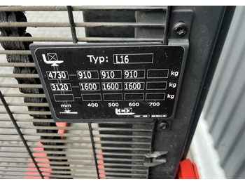 Штабелер Linde L16: фото 5 Штабелер Linde L16: фото 5