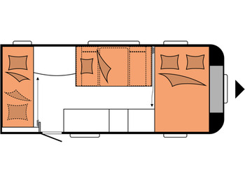 Причіп дача EXCELLENT EDITION 490 KMF: фото 2 Причіп дача EXCELLENT EDITION 490 KMF: фото 2