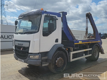 Скіповий навантажувач вантажівка DAF LF 220