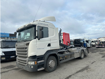 Гаковий мультиліфт вантажівка SCANIA R 450