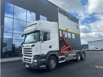 Гаковий мультиліфт вантажівка SCANIA R 520