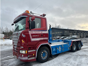 Гаковий мультиліфт вантажівка SCANIA R 580