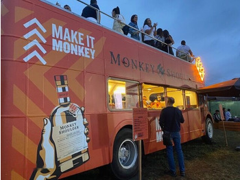 Двоповерховий автобус British Bus Bristol Lodekka - open topped FOOD TRUCK: фото 4