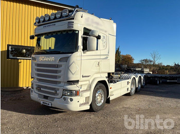 Гаковий мультиліфт вантажівка SCANIA