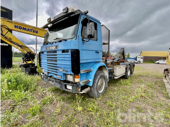 Гаковий мультиліфт вантажівка SCANIA R143
