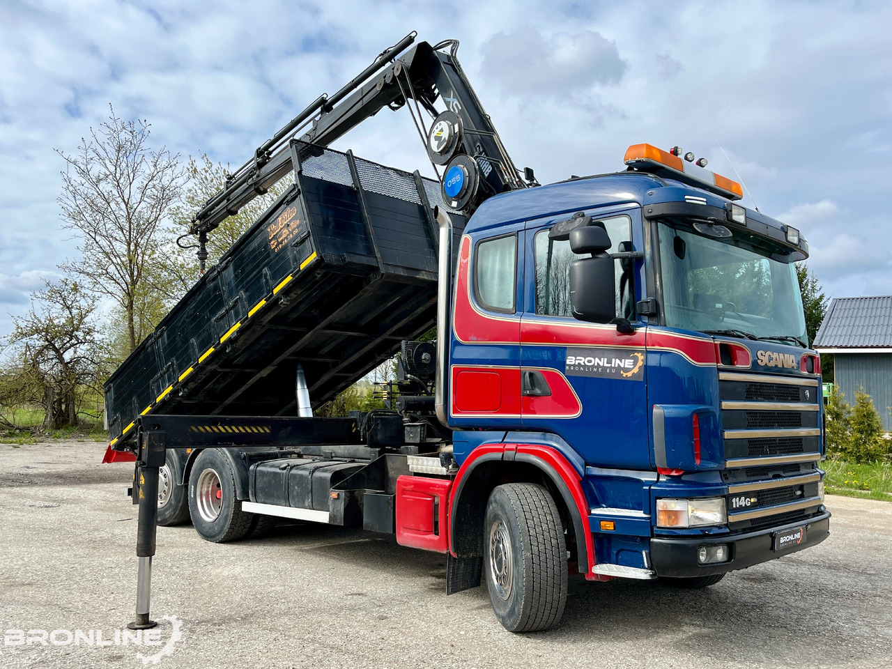 2002 SCANIA R114 6X2*4 Tipper+HIAB 166-e5 crane - Самоскид вантажівка, Вантажівка з маніпулятором: фото 2 2002 SCANIA R114 6X2*4 Tipper+HIAB 166-e5 crane - Самоскид вантажівка, Вантажівка з маніпулятором: фото 2
