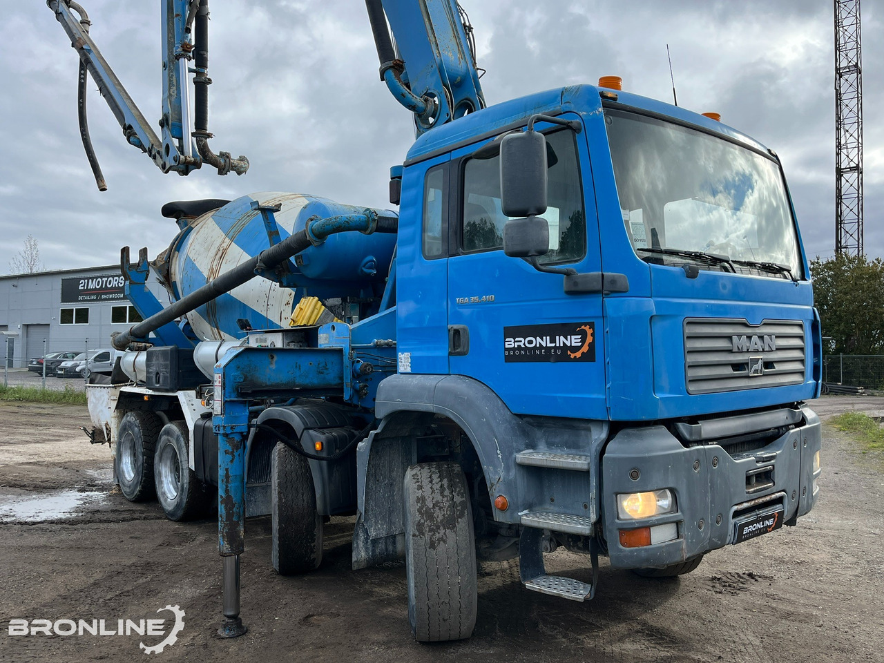 2005 MAN TGA 35.410 8X4 PUMI - Автобетонозмішувач: фото 2 2005 MAN TGA 35.410 8X4 PUMI - Автобетонозмішувач: фото 2