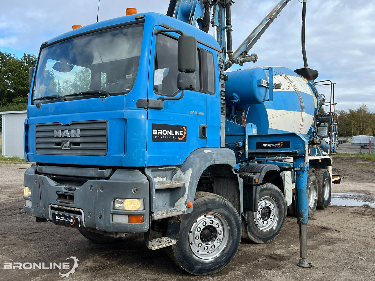 2005 MAN TGA 35.410 8X4 PUMI - Автобетонозмішувач: фото 1 2005 MAN TGA 35.410 8X4 PUMI - Автобетонозмішувач: фото 1