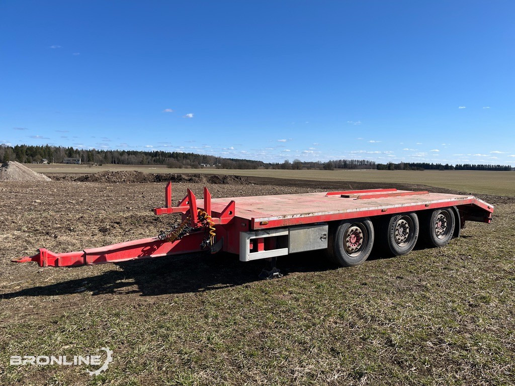 2011 HFR KM24 Konteinerveok/ container trailer - Низькорамна платформа причіп: фото 3 2011 HFR KM24 Konteinerveok/ container trailer - Низькорамна платформа причіп: фото 3
