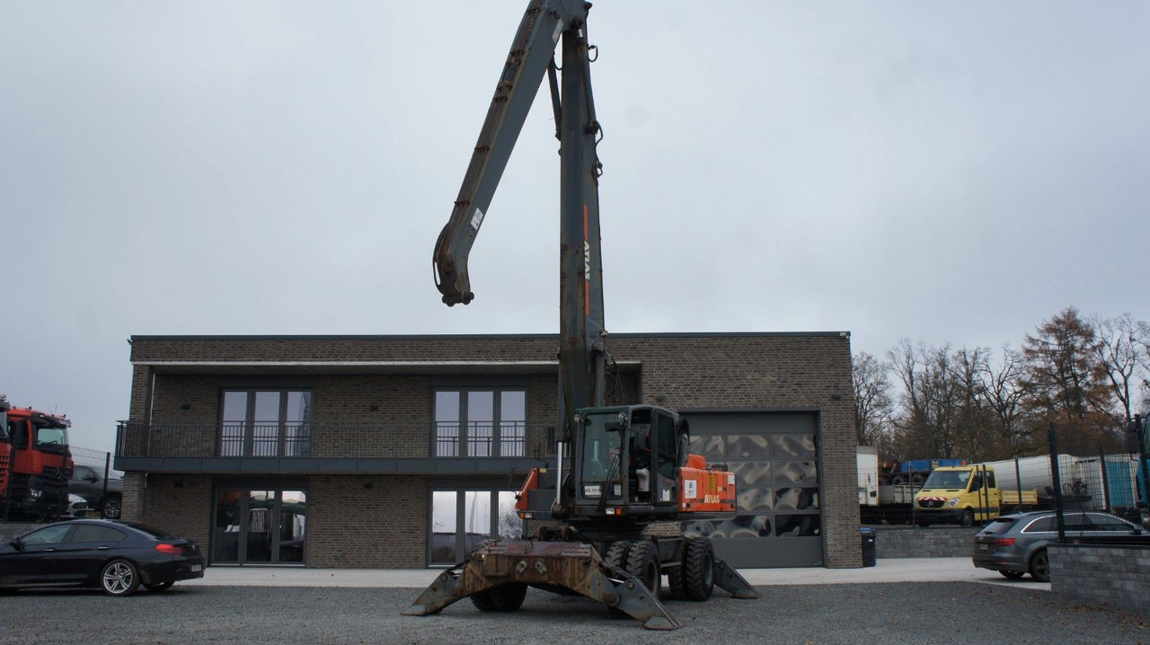 Atlas 350 MH Mobilbagger Umschlagbagger Pratzen - Колісний екскаватор: фото 1 Atlas 350 MH Mobilbagger Umschlagbagger Pratzen - Колісний екскаватор: фото 1