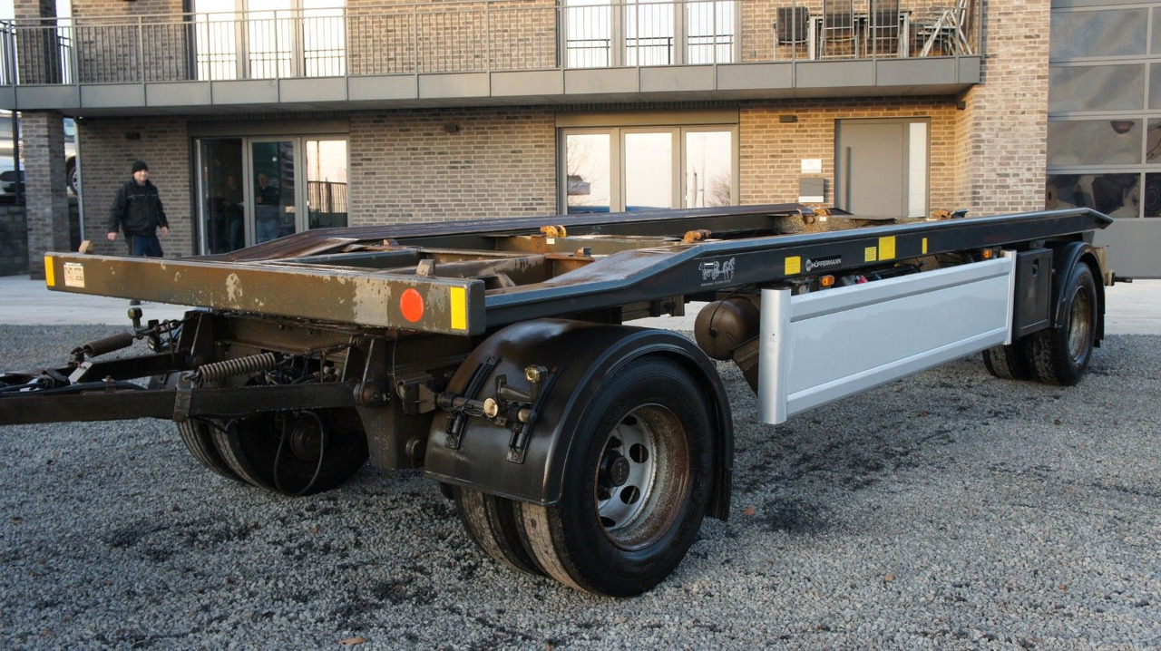 Hüffermann HAR 18.70 Abrollanhänger Abroller Doppelbereifun - Причіп мультиліфт/ Бункеровоз: фото 2 Hüffermann HAR 18.70 Abrollanhänger Abroller Doppelbereifun - Причіп мультиліфт/ Бункеровоз: фото 2