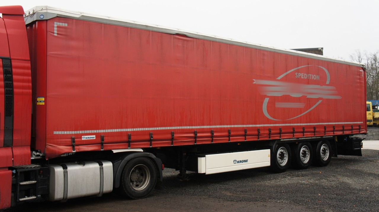 Krone SD Pritsche + Plane Liftachse - Тентований напівпричіп: фото 1 Krone SD Pritsche + Plane Liftachse - Тентований напівпричіп: фото 1