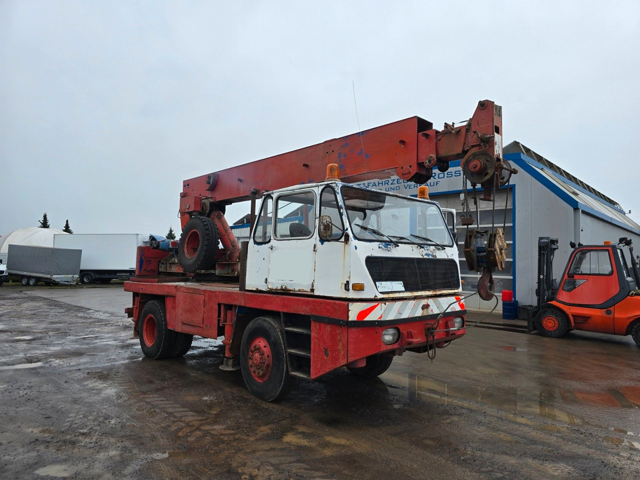 Krupp Kranbau WHV 15 GMT Kran Mobilkran - Вантажівка з маніпулятором: фото 3 Krupp Kranbau WHV 15 GMT Kran Mobilkran - Вантажівка з маніпулятором: фото 3