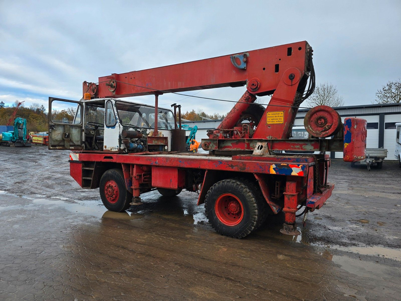Krupp Kranbau WHV 15 GMT Kran Mobilkran - Вантажівка з маніпулятором: фото 2 Krupp Kranbau WHV 15 GMT Kran Mobilkran - Вантажівка з маніпулятором: фото 2