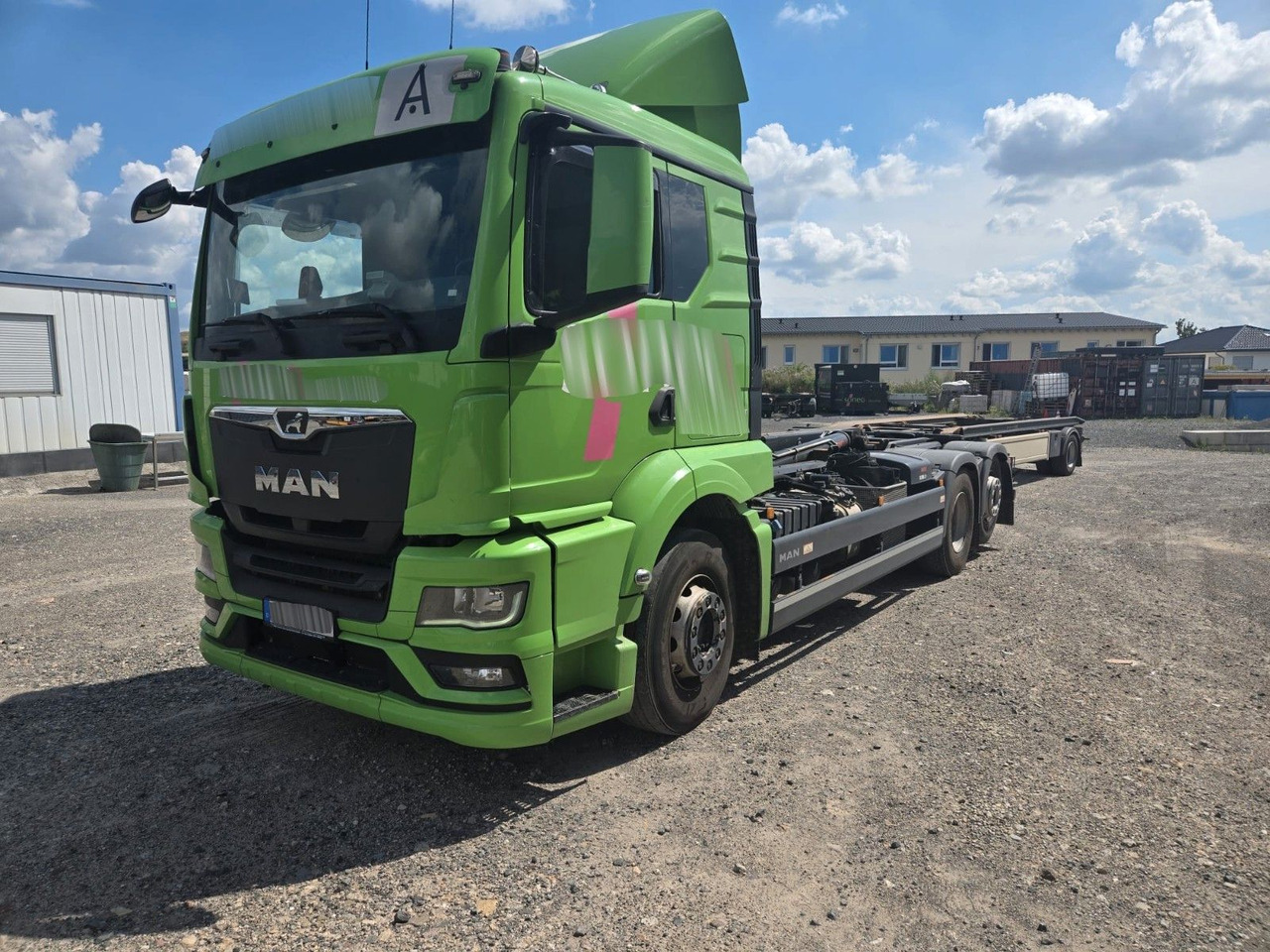 MAN TGS 26.510 Abrollkipper HIAB Lift -Lenkachse - Гаковий мультиліфт вантажівка: фото 2 MAN TGS 26.510 Abrollkipper HIAB Lift -Lenkachse - Гаковий мультиліфт вантажівка: фото 2