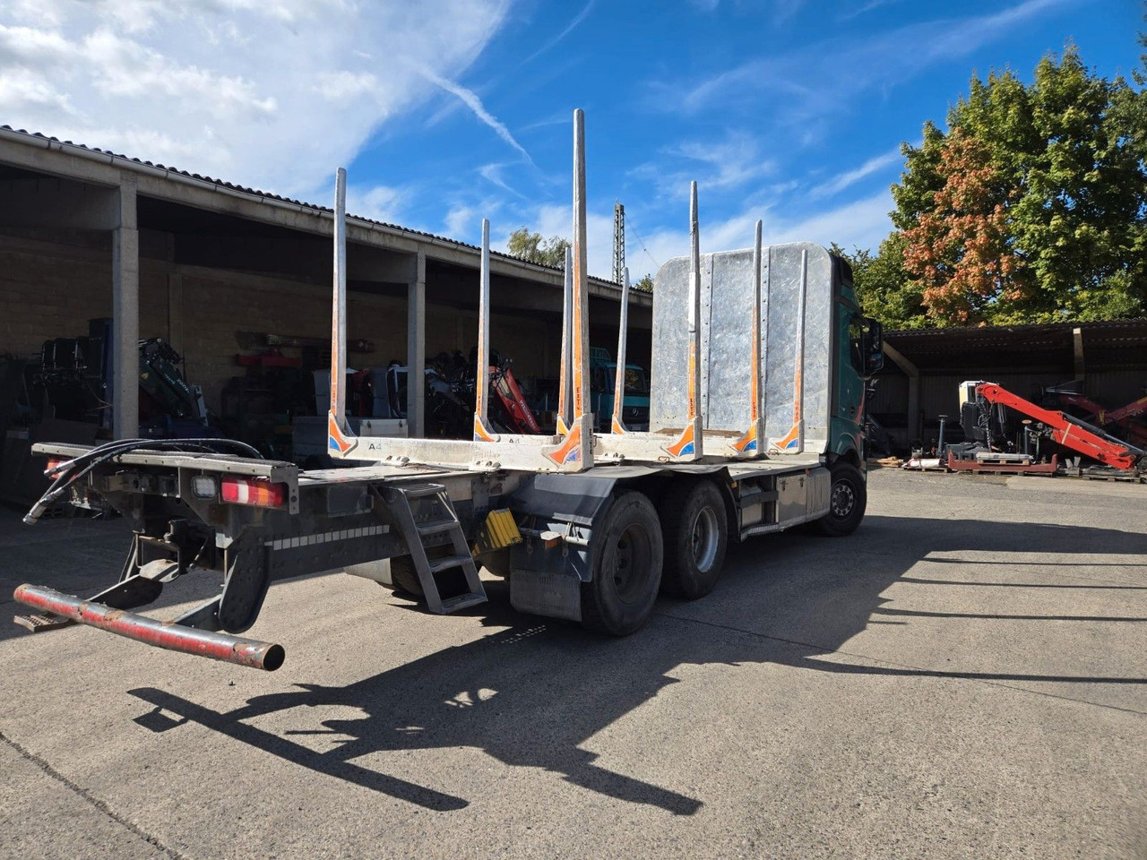Mercedes-Benz Actros 2645 Holztransporter ohne Kran - Контейнеровоз/ Змінний кузов вантажівка: фото 4 Mercedes-Benz Actros 2645 Holztransporter ohne Kran - Контейнеровоз/ Змінний кузов вантажівка: фото 4