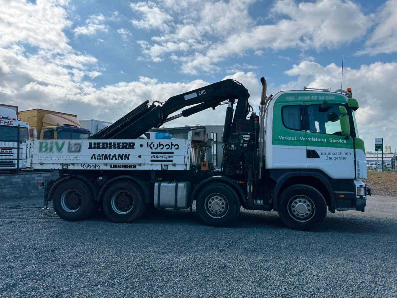Scania 164G 580 V8 Kran Hiab 280 Retarder Sattelplatte Scania 164G 580 V8 Kran Hiab 280 Retarder Sattelplatte - Бортова вантажівка/ Платформа, Вантажівка з маніпулятором: фото 5 Scania 164G 580 V8 Kran Hiab 280 Retarder Sattelplatte Scania 164G 580 V8 Kran Hiab 280 Retarder Sattelplatte - Бортова вантажівка/ Платформа, Вантажівка з маніпулятором: фото 5