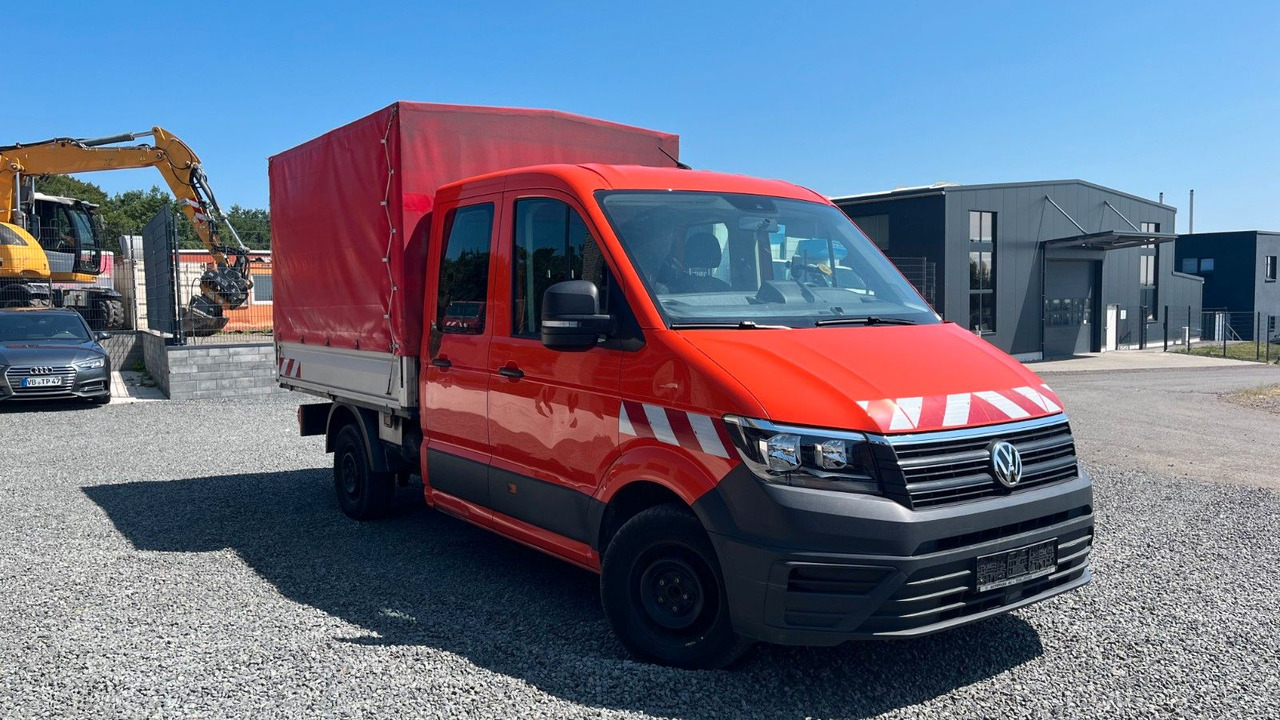 Volkswagen Crafter Pritsche Plane 35 DOKA mittellang RWD - Тентований фургон, Вантажопасажирський фургон: фото 3 Volkswagen Crafter Pritsche Plane 35 DOKA mittellang RWD - Тентований фургон, Вантажопасажирський фургон: фото 3