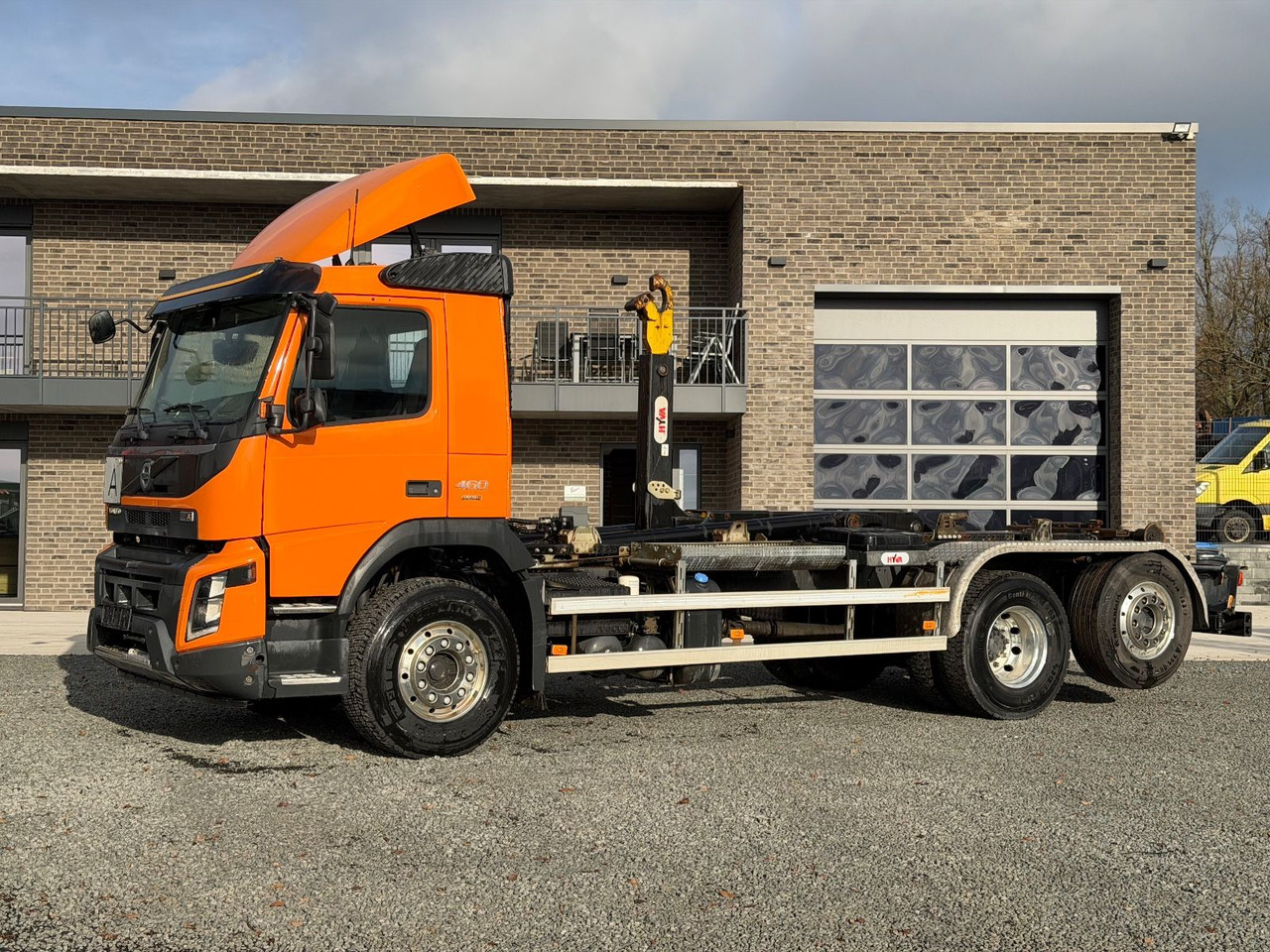 Volvo FMX 460 Abrollkipper Lift/Lenk Hyvalift - Гаковий мультиліфт вантажівка: фото 1 Volvo FMX 460 Abrollkipper Lift/Lenk Hyvalift - Гаковий мультиліфт вантажівка: фото 1