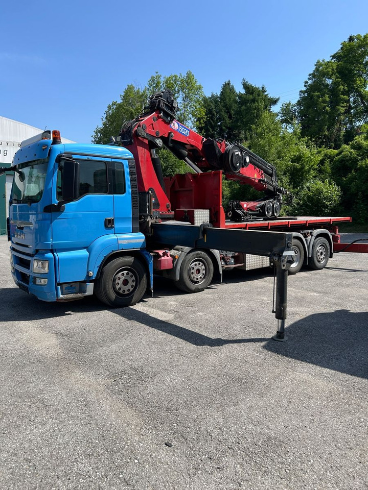 MAN TGS 8x2 mit HMF Kran 6020 Jip Winde - Вантажівка з маніпулятором: фото 4 MAN TGS 8x2 mit HMF Kran 6020 Jip Winde - Вантажівка з маніпулятором: фото 4