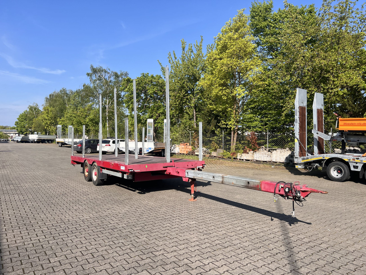 Auwaerter X-LTL110 Tandempritsche, ausziehbar - Бортовий причіп/ Платформа: фото 3 Auwaerter X-LTL110 Tandempritsche, ausziehbar - Бортовий причіп/ Платформа: фото 3
