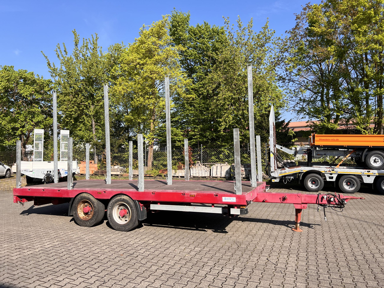 Auwaerter X-LTL110 Tandempritsche, ausziehbar - Бортовий причіп/ Платформа: фото 2 Auwaerter X-LTL110 Tandempritsche, ausziehbar - Бортовий причіп/ Платформа: фото 2