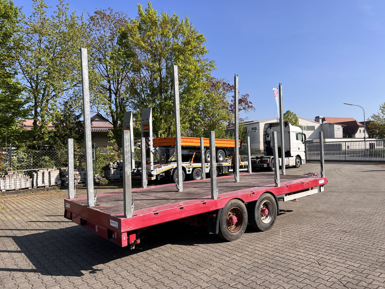 Auwaerter X-LTL110 Tandempritsche, ausziehbar - Бортовий причіп/ Платформа: фото 4 Auwaerter X-LTL110 Tandempritsche, ausziehbar - Бортовий причіп/ Платформа: фото 4