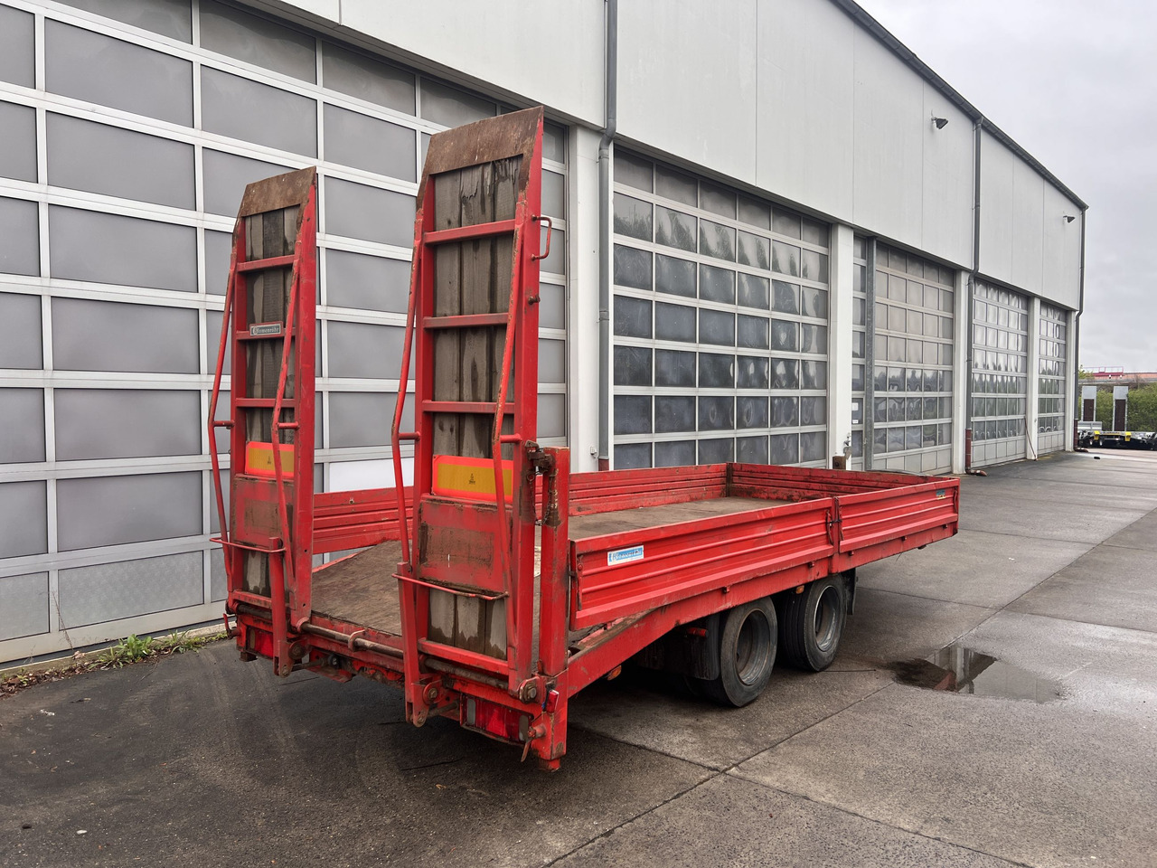 Blomenroehr 682/13800 13,8 t Tandemtieflader - Низькорамна платформа причіп: фото 3 Blomenroehr 682/13800 13,8 t Tandemtieflader - Низькорамна платформа причіп: фото 3