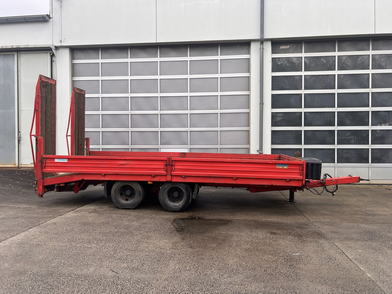 Blomenröhr 13,8 t Tandemtieflader - Низькорамна платформа причіп: фото 1 Blomenröhr 13,8 t Tandemtieflader - Низькорамна платформа причіп: фото 1