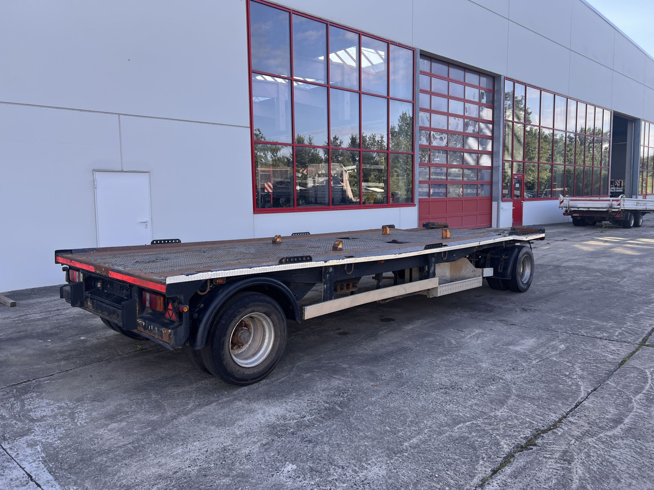 Dinkel DAC 18000 2 Achs Kombi- Anhänger für Abroll- oder Absetzmulden oder Tieflader - Контейнеровоз/ Змінний кузов причіп: фото 5 Dinkel DAC 18000 2 Achs Kombi- Anhänger für Abroll- oder Absetzmulden oder Tieflader - Контейнеровоз/ Змінний кузов причіп: фото 5