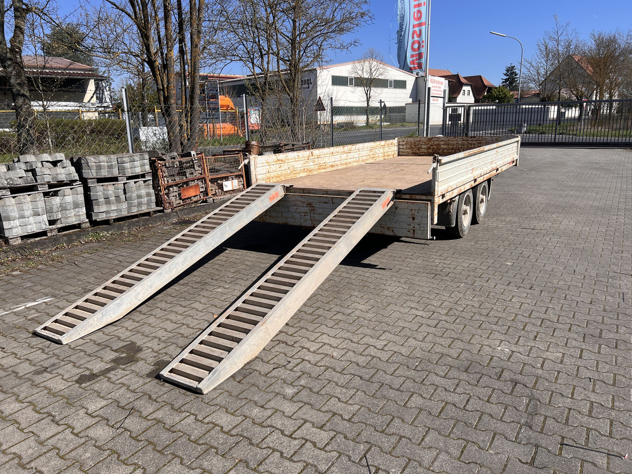 HIRTH TT Tandemtieflader - Низькорамна платформа причіп: фото 2 HIRTH TT Tandemtieflader - Низькорамна платформа причіп: фото 2