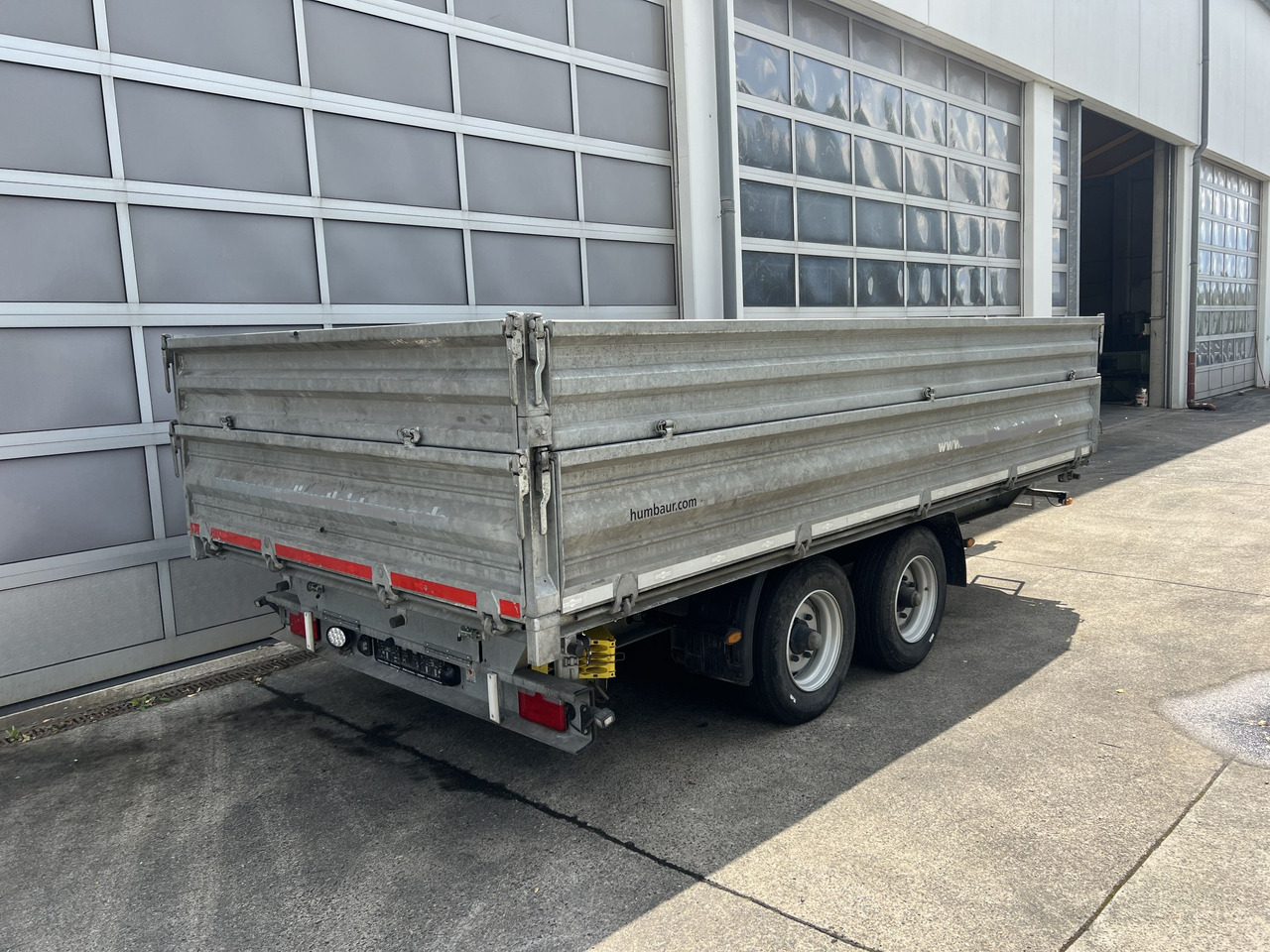 Humbaur D1AC Tandemkipper- Tieflader mit Aufsatz, neuwertig - Самоскид причіп: фото 3 Humbaur D1AC Tandemkipper- Tieflader mit Aufsatz, neuwertig - Самоскид причіп: фото 3