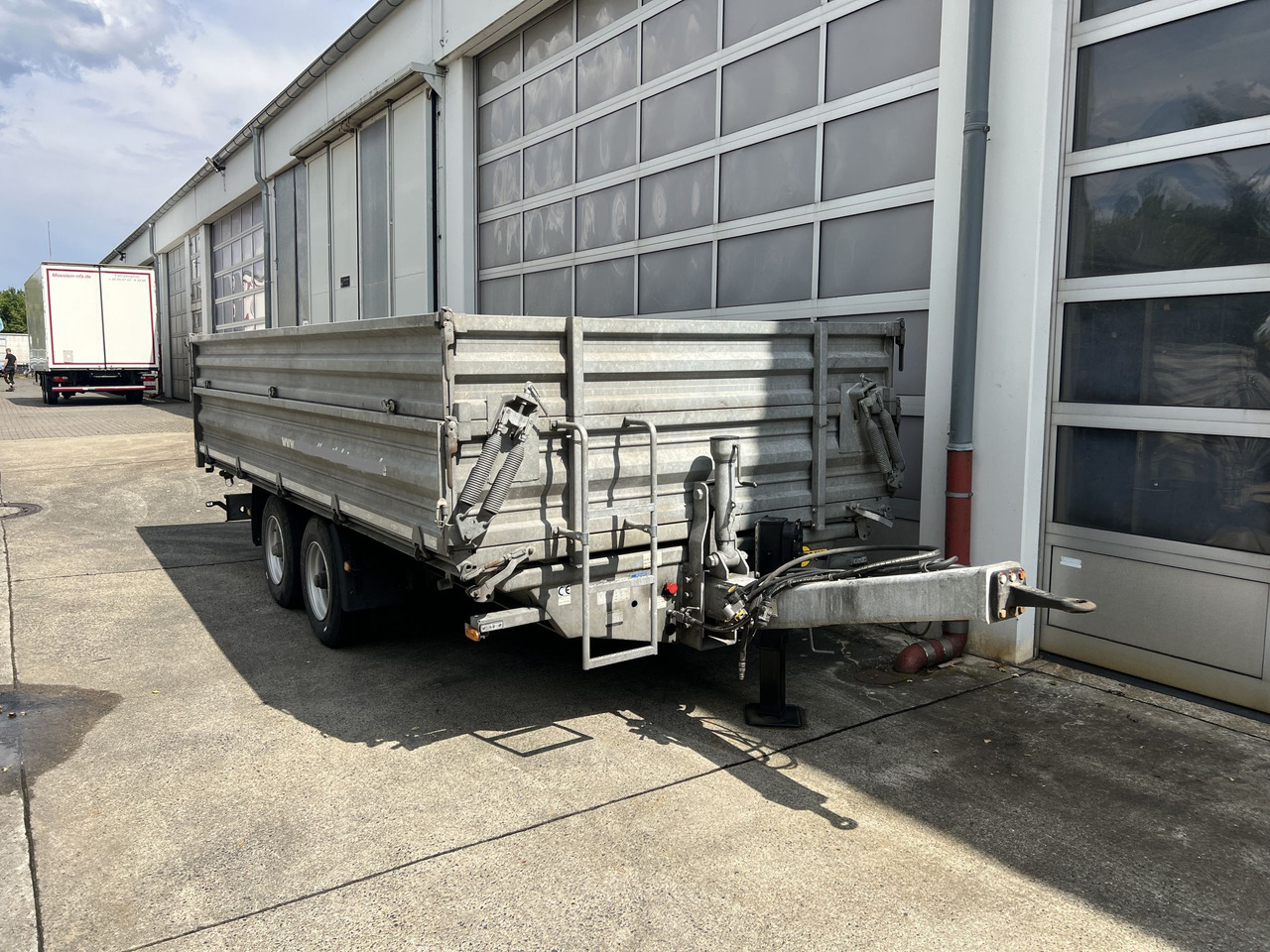 Humbaur D1AC Tandemkipper- Tieflader mit Aufsatz, neuwertig - Самоскид причіп: фото 4 Humbaur D1AC Tandemkipper- Tieflader mit Aufsatz, neuwertig - Самоскид причіп: фото 4