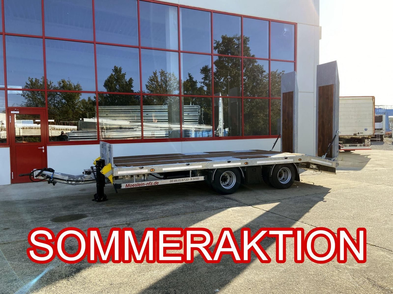 Möslein 21 t Tandemtieflader, Luftgefedert, NEU - Низькорамна платформа причіп: фото 1 Möslein 21 t Tandemtieflader, Luftgefedert, NEU - Низькорамна платформа причіп: фото 1